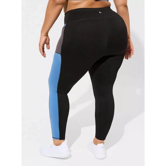 Torrid Full-Length Colorblock Side Pocket Active Legging Size 5 or 28 Plus - Picture 4 of 5